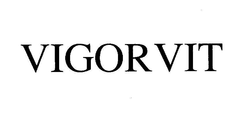Mẫu nhãn hiệu VIGORVIT