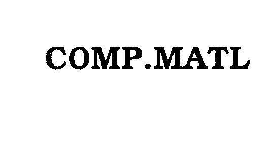 Mẫu nhãn hiệu COMP.MATL