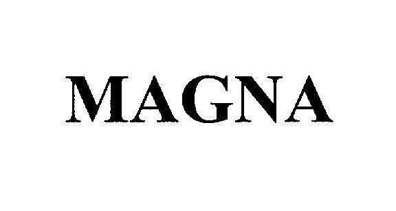 Mẫu nhãn hiệu MAGNA
