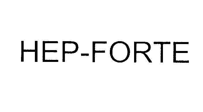 Mẫu nhãn hiệu HEP-FORTE