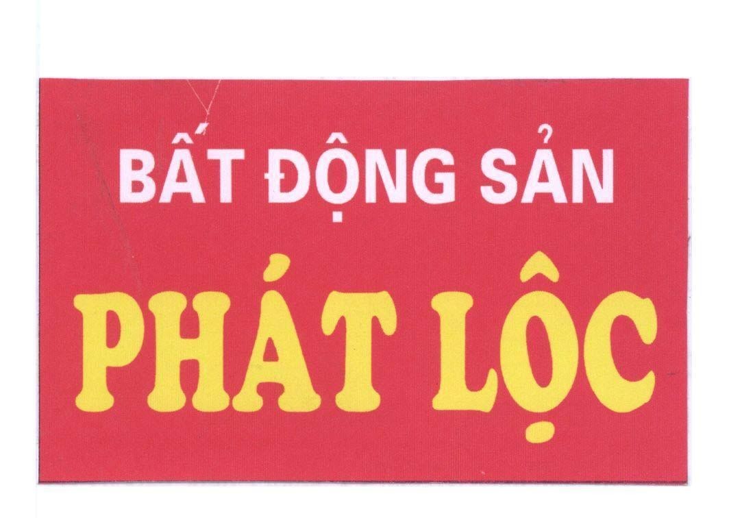 Mẫu nhãn hiệu Phát Lộc Bất Động Sản Phát Lộc