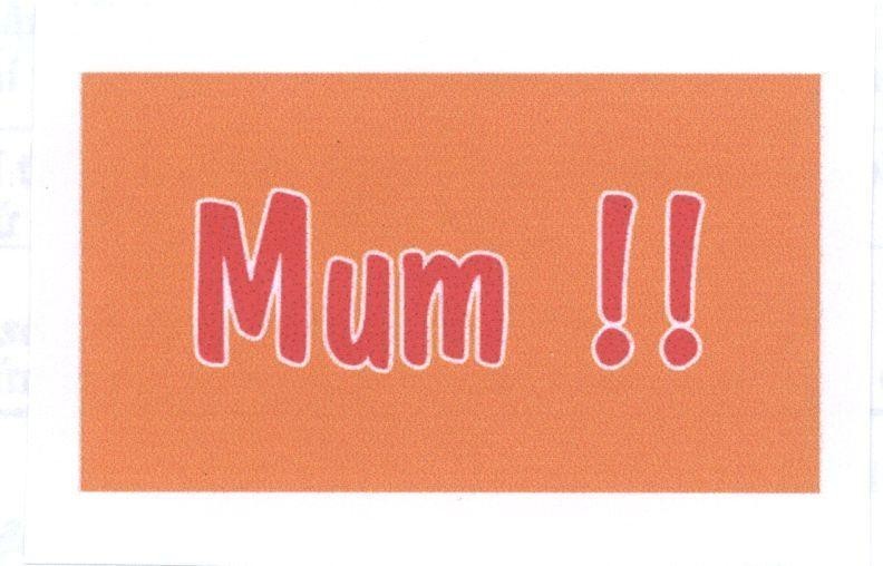 Mẫu nhãn hiệu Mum!!