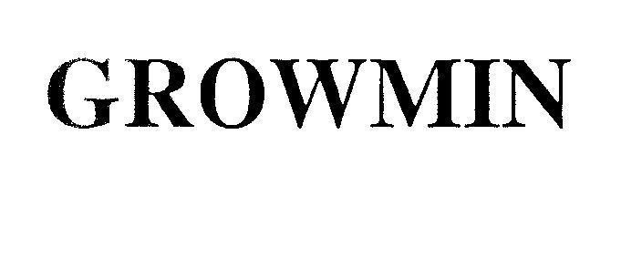 Mẫu nhãn hiệu GROWMIN