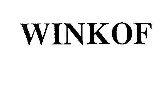 Mẫu nhãn hiệu WINKOF