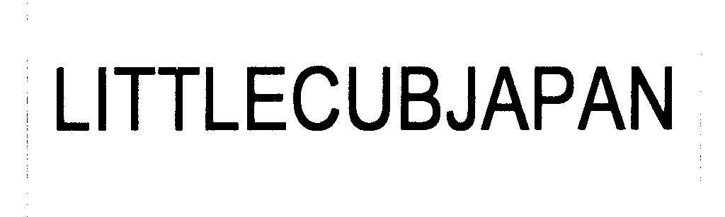 Mẫu nhãn hiệu LITTLECUBJAPAN