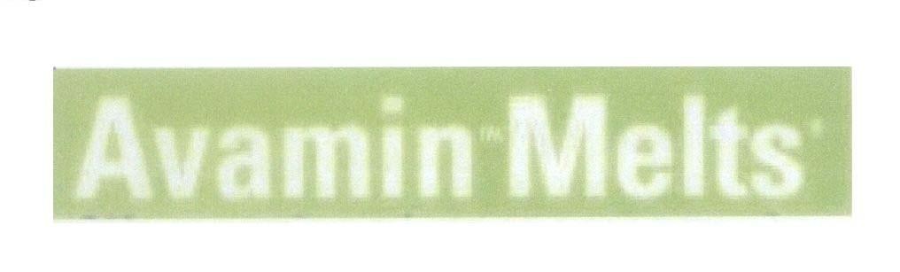 Mẫu nhãn hiệu Avamin Melts