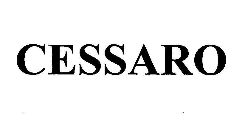 Mẫu nhãn hiệu CESSARO