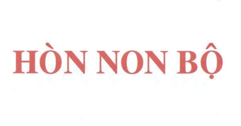 Mẫu nhãn hiệu Hòn Non Bộ