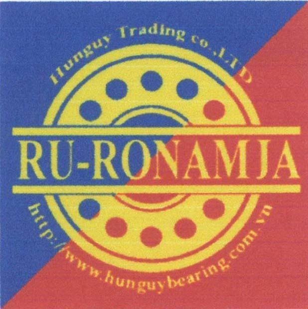 Mẫu nhãn hiệu RU-RONAMJA Hunguy Trading Co., Ltd http://www.hunguybearing.com.vn
