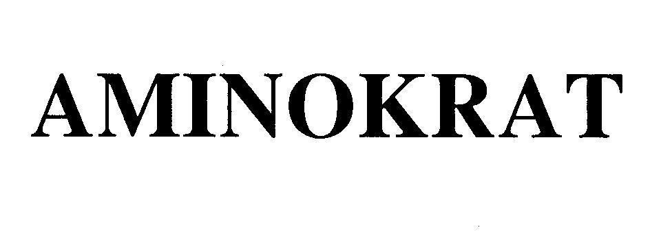 Mẫu nhãn hiệu AMINOKRAT