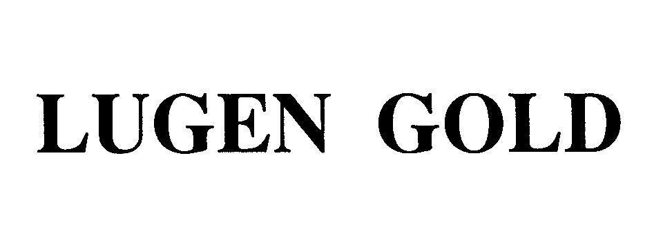Mẫu nhãn hiệu LUGEN GOLD