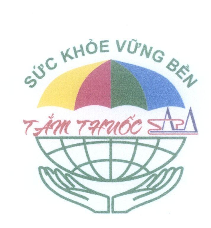 Mẫu nhãn hiệu Tắm Thuốc SAPA SA PA Sức Khoẻ Vững Bền