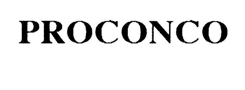 Mẫu nhãn hiệu PROCONCO
