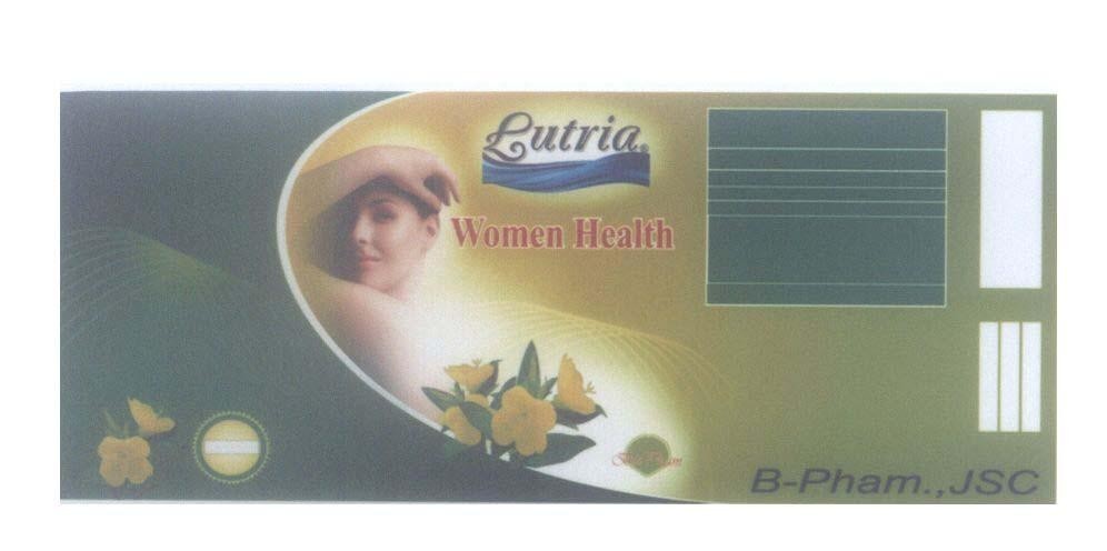 Mẫu nhãn hiệu Lutria B-Pham BioPham Bio Pham JSC Women Health