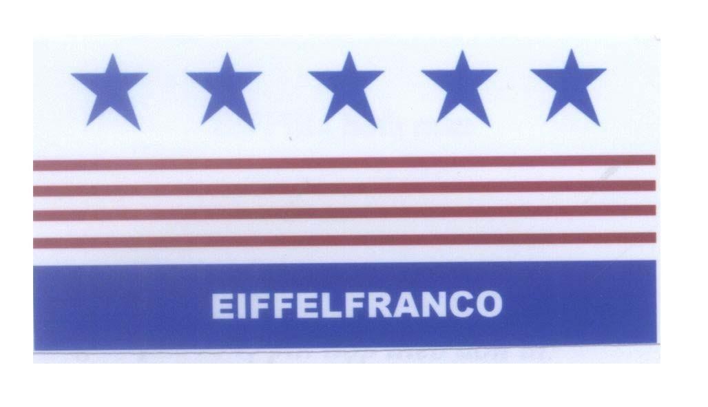 Mẫu nhãn hiệu EIFFELFRANCO