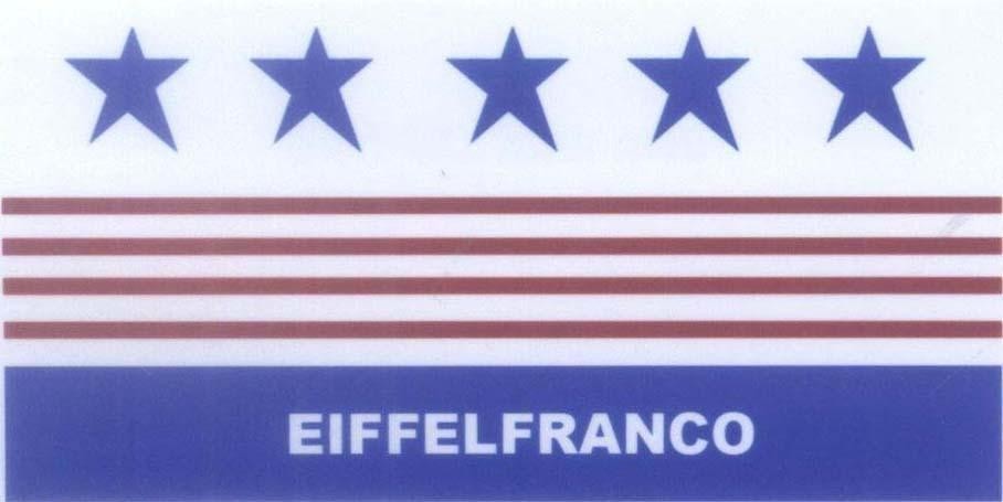 Mẫu nhãn hiệu EIFFELFRANCO