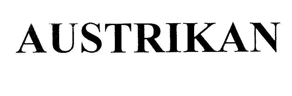 Mẫu nhãn hiệu AUSTRIKAN