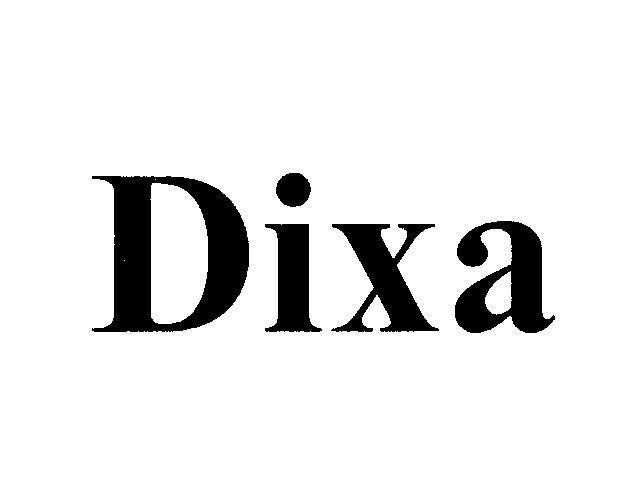 Mẫu nhãn hiệu Dixa