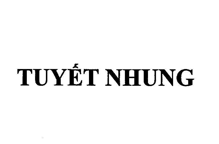 Mẫu nhãn hiệu Tuyết Nhung