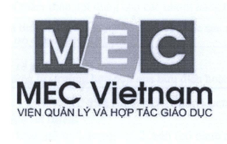 Mẫu nhãn hiệu MEC MEC Vietnam Viện quản lý và hợp tác giáo dục