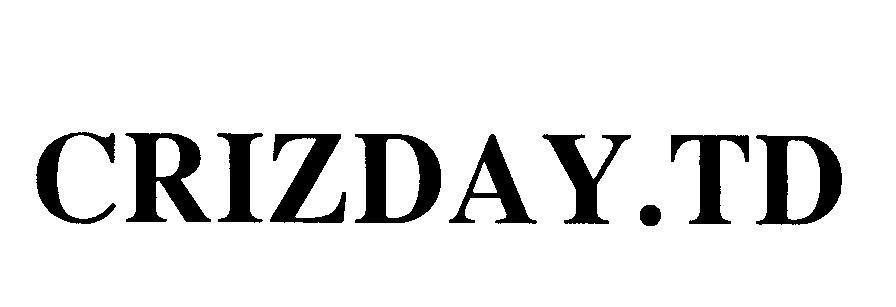 Mẫu nhãn hiệu CRIZDAY.TD