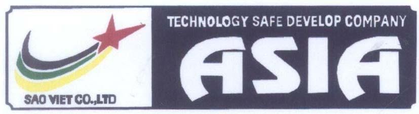 Mẫu nhãn hiệu ASIA SAOVIET CO.,LTD TECHNOLOGY SAFE DEVELOP COMPANY