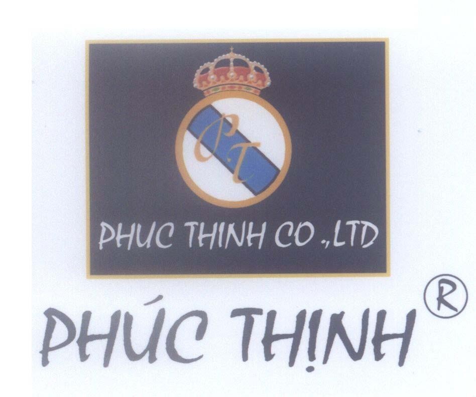 Mẫu nhãn hiệu PT PHUC THINH CO., LTD Phúc Thịnh