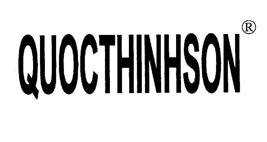 Mẫu nhãn hiệu QUOCTHINHSON QUOC THINH SON