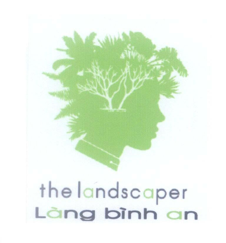 Mẫu nhãn hiệu the landscaper Làng bình an