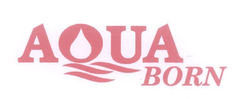 Mẫu nhãn hiệu AQUA BORN