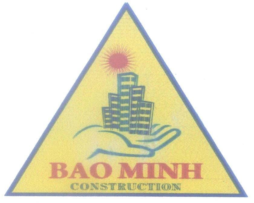 Mẫu nhãn hiệu BAO MINH CONSTRUCTION