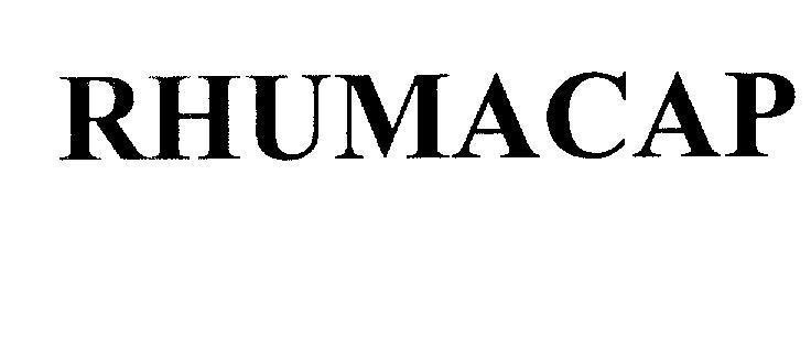Mẫu nhãn hiệu RHUMACAP