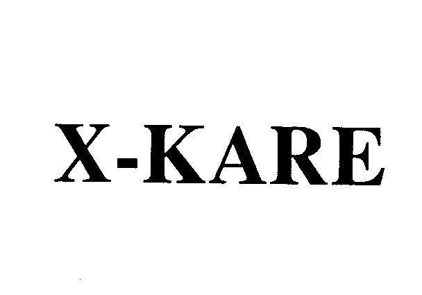 Mẫu nhãn hiệu X-KARE
