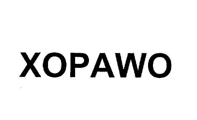Mẫu nhãn hiệu XOPAWO