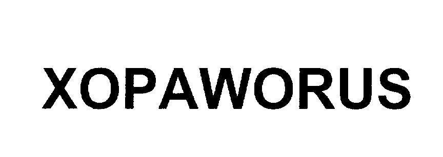 Mẫu nhãn hiệu XOPAWORUS