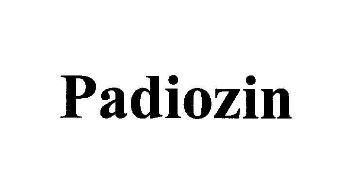 Mẫu nhãn hiệu Padiozin