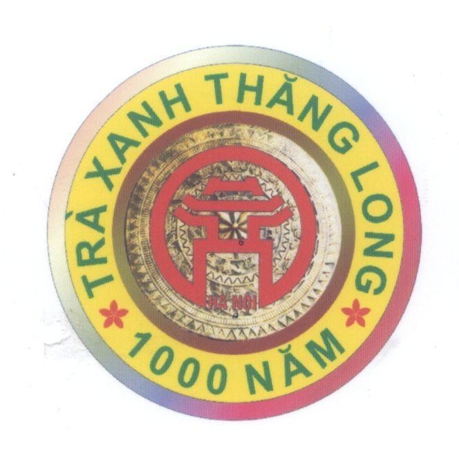 Mẫu nhãn hiệu Trà Xanh Thăng Long 1000 Hà Nội Năm
