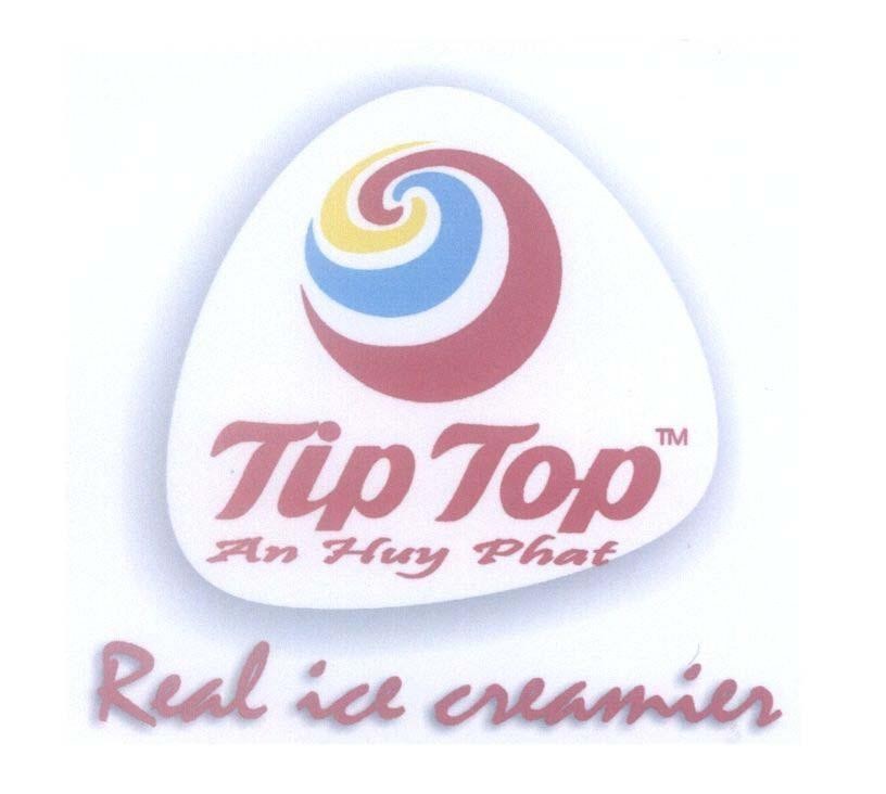 Mẫu nhãn hiệu Tip Top An Huy Phat Real ice creamier