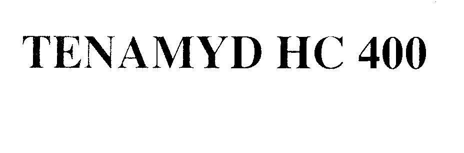 Mẫu nhãn hiệu TENAMYD HC 400