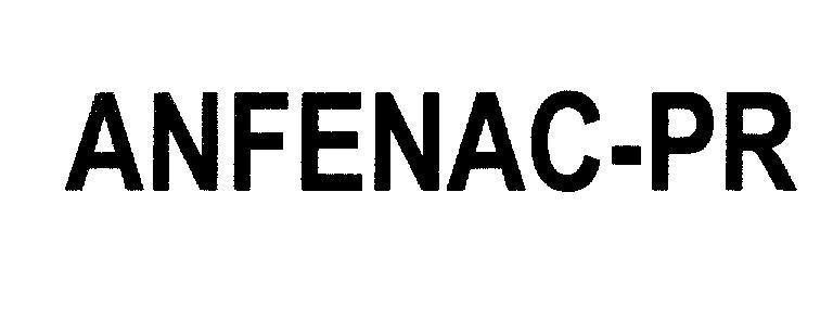 Mẫu nhãn hiệu ANFENAC - PR