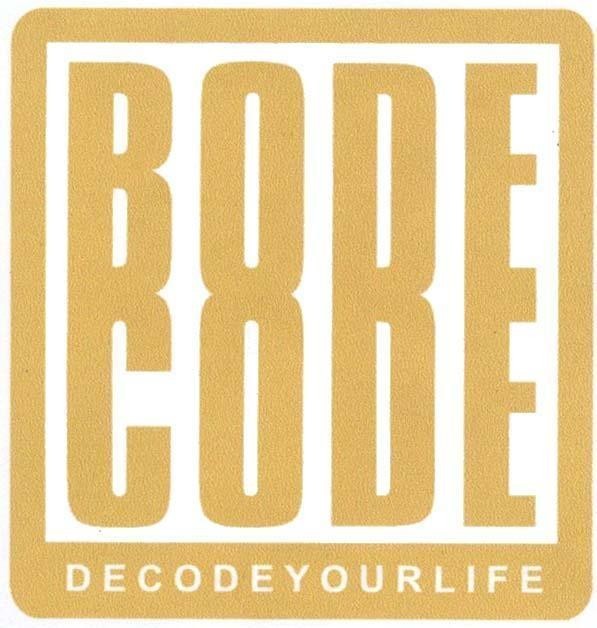 Mẫu nhãn hiệu BODE CODE DECODEYOURLIFE