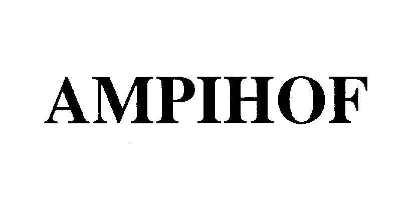 Mẫu nhãn hiệu AMPIHOF