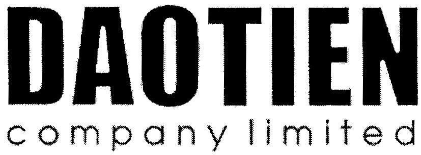 Mẫu nhãn hiệu DAOTIEN company limited