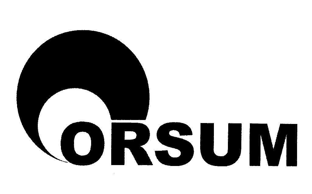 Mẫu nhãn hiệu ORSUM