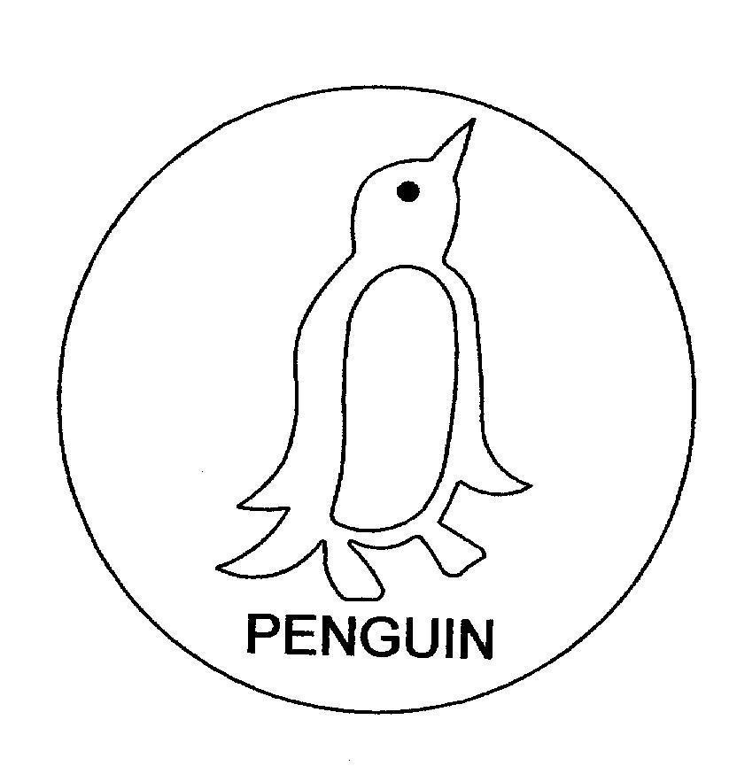 Mẫu nhãn hiệu PENGUIN