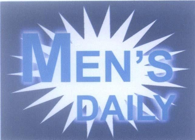Mẫu nhãn hiệu MEN'S DAILY