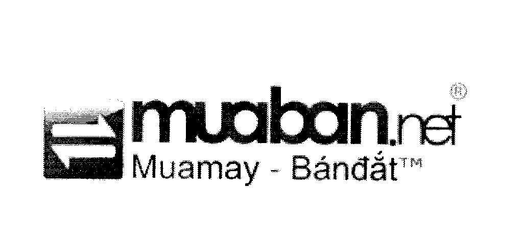 Mẫu nhãn hiệu muaban.net Muamay - bánđắt