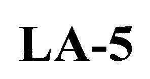 Mẫu nhãn hiệu LA-5