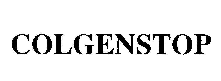 Mẫu nhãn hiệu COLGENSTOP