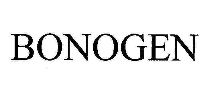 Mẫu nhãn hiệu BONOGEN